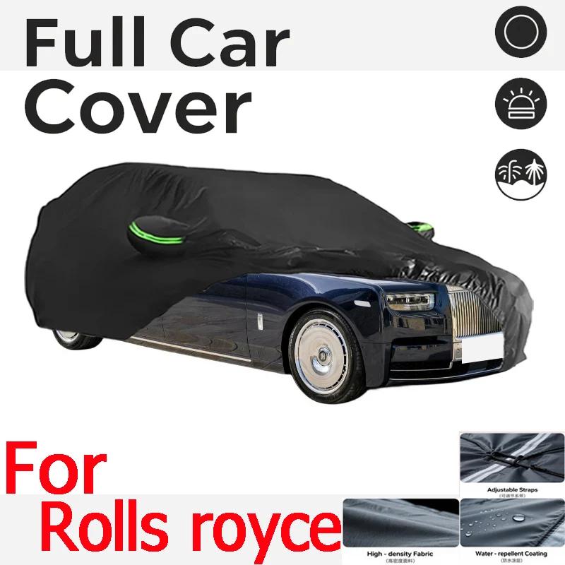 Capa preta completa Rolls-Royce: escudo para todos os climas – impermeável, à prova de vento, à prova de poeira, com proteção UV para uso externo - Image 1