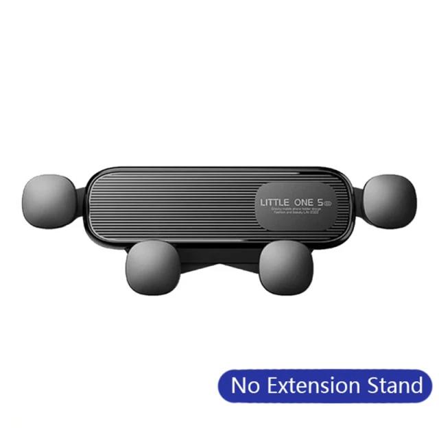 Leibo: Suporte Gravidade 360° p/ Carro (Telescópico) - Universal Smartphone 4.7-7"