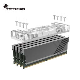 FREEZEMOD-Memória Water Cooling Block, Suporte 4 RAM Armor, Compatível com Pirate Ship Comb, MOD Watercooler, MEO-PM0A - Image 6