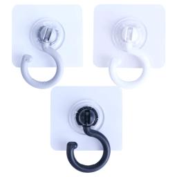 Ganchos de parede transparentes ganchos adesivos ganchos de porta à prova dwaterproof água ganchos de teto mosquiteiro rack de carga - Image 4