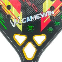 A nova raquete de tênis de praia 3k profissional completa fibra de carbono superfície áspera entregar saco protetor sweatband cuidados com os pulso camewin - Image 6
