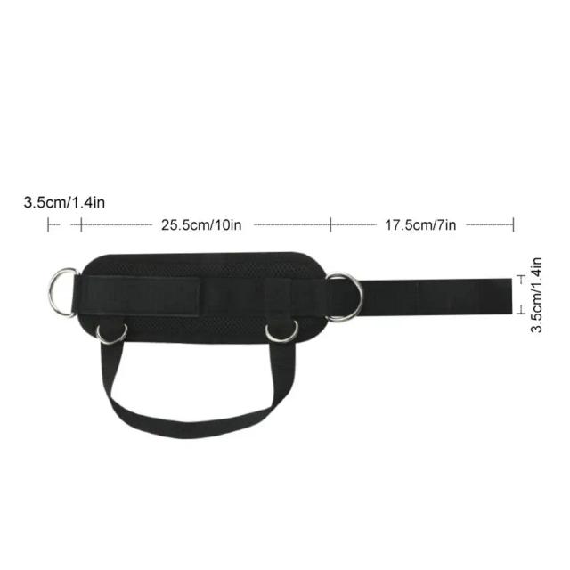 Cinta Dupla D-Ring para Fitness no Tornozelo - Ideal para Treinos de Máquina de Cabo, Chutes e Exercícios de Glúteos e Pernas
