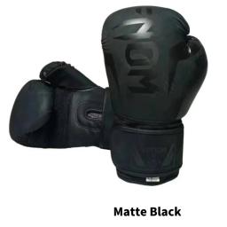 Luvas de Boxe Profissionais para Adultos e Crianças, Treinamento Sanda, Muay Thai, Combate, Fitness, Boxe, Esportes, Taekwondo, PU, 6 oz, 12oz - Image 1