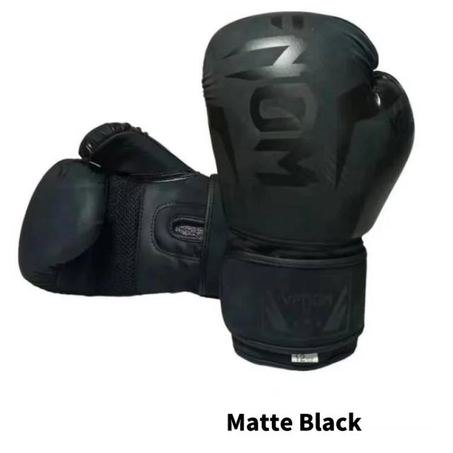 Luvas de Boxe Profissionais e Versáteis para Treinamento de Sanda, Muay Thai, Combate e Fitness para Adultos e Crianças, Disponíveis em 6 oz e 12 oz