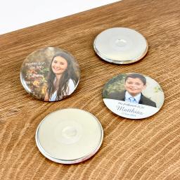 Personalizado Bat Mitzvah Ímãs de geladeira, Primeira Comunhão Party Favor, Custom Photo Bar Lembrança, Profissão Presente para os hóspedes - Image 3