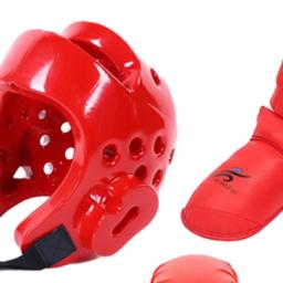 Karate Sparring Training Gear Set, Capacete De Boxe, Chapelaria De Boxe, Luvas de Taekwondo, Karatê, Artes Marciais, Sanda, Muay Thai - Image 5