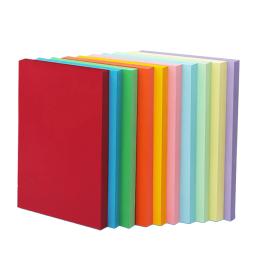 Papel de Cópia A4 Colorido, Double Sides Origami, 10 Cores Diferentes, Embalagem De Presente, Papel De Decoração Artesanal para Impressão a Jato De Tinta, 100Pcs - Image 3