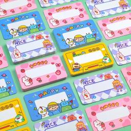 Desenhos animados raspadinhas fofas para crianças, criativo DIY Lucky Scratch, recompensa de estudante, autocolante manuscrito de loteria, cartão de brinquedos 20 peças - Image 6