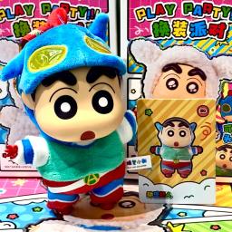 2025 quente crayon shin-chan caixa cega traje festa série boneca de vinil anime figura ação caixa mistério coleção modelo brinquedo presentes - Image 3