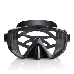 Óculos De Mergulho Panorâmico, Máscara De Snorkel, Salvamento Subaquático, Equipamento De Natação - Image 6