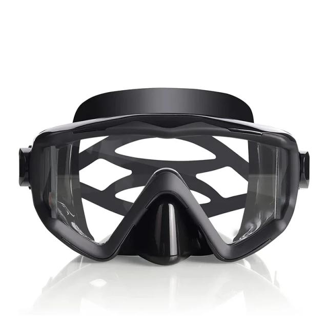 Óculos de Mergulho Panorâmico e Máscara de Snorkel para Aventuras Subaquáticas e Salvamento