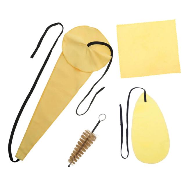 Conjunto Completo de Limpeza Portátil para Saxofone Alto, Tenor e Clarinete