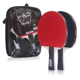 LOKI-Mesa Profissional Tênis Raquete Set, Tubo De Fibra De Carbono, Tech Ping Pong Bat, Poderoso Paddle Bat, Competição, K1000 - Image 1