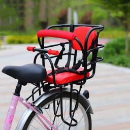 Assento de segurança de bicicleta para crianças, sela frontal com pedais, apoio para o encosto, MTB, bicicleta de estrada, bebê, criança, novo - Image 6