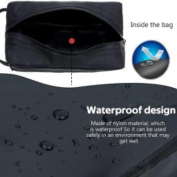 Bolsa de higiene pessoal impermeável para homens e mulheres Estojo cosmético de grande capacidade Bolsa de viagem portátil Beauty Wash Pouch - Image 6