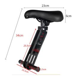 Sela dianteira de bicicleta com guidão de segurança, assento destacável para criança, almofada de bicicleta MTB, acessórios para bicicletas - Image 4