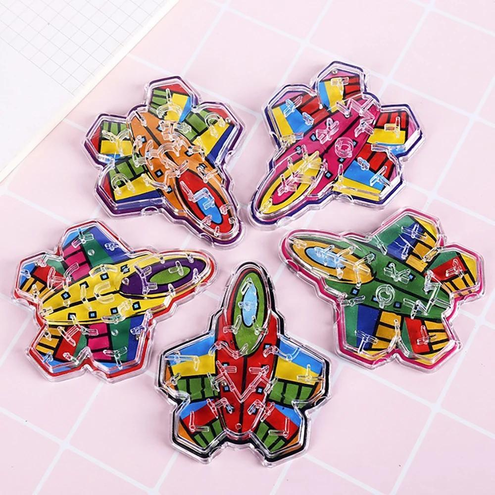 5 pçs jogo de labirinto de futebol crianças aprendizagem precoce brinquedos festa de aniversário decoração presentes meninos meninas brinquedos de futebol saco de presente giveaway - Image 1