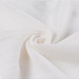 Tecido de algodão macio e fino, Material Orgânico de Cor Sólida, Linho Natural Puro para Roupas de Costura, Tecido Patchwork, 50x135cm, Verão - Image 2