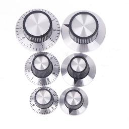 Botão de Pedal de Efeito Cromado para Guitarra, Amplificador AMP, Acessórios DIY, Indicação de Seta, Acessórios Vintage, 6mm, 1Pc - Image 1