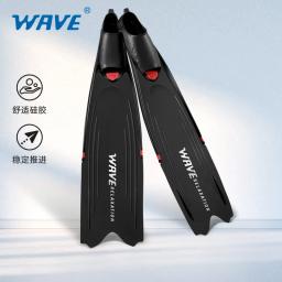Livre Pesca Mergulho e Caça Fins, Long Swimming Fins, flexível e leve, confortável, homens e mulheres, Novo - Image 1