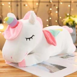 Cavalo Kawaii Plush 25/50cm Soft Stuffed Huggable Bonecas Animal Acompany Brinquedos Crianças Menina Presentes de Aniversário - Image 2