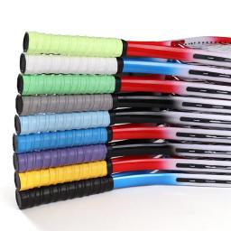 Raquete de tênis antiderrapante pu tênis overgrip sweat-absorvente cinto badminton aderência esportes suor-absorvente acessórios de tênis - Image 6