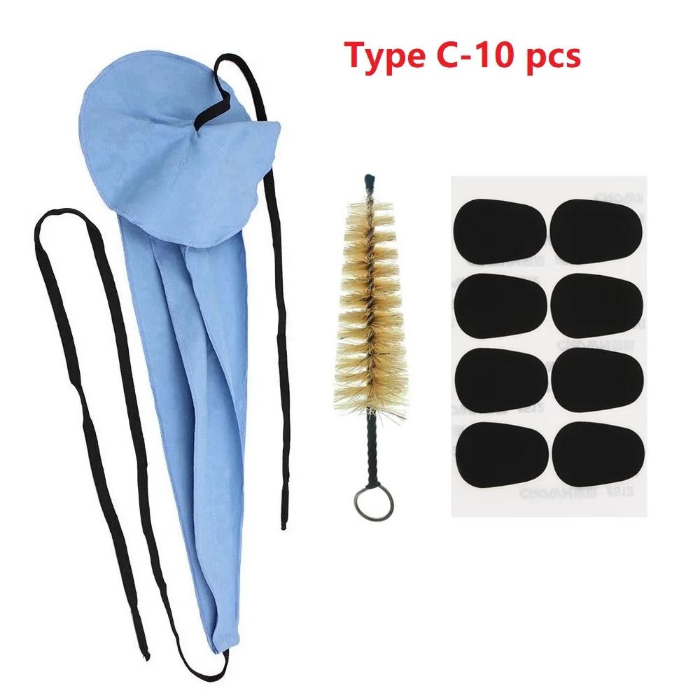 Kits de limpeza saxofone multifuncional, almofadas bocal, clarinete sax, ferramentas de limpeza instrumentos, 10, 28, 36pcs, Lot - Image 1