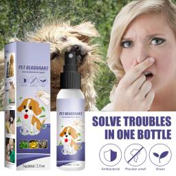 60ml pet desodorante spray desodorante odor líquido perfume para cães gatos efficienttive aliciamento produtos para filhote de cachorro com porto suave - Image 3