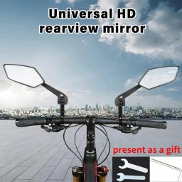 Bicicleta ajustável Espelho Retrovisor, Motocicleta Refletor, Bicicleta Espelho Acessórios, 360 Rotating, Aplicável - Image 1
