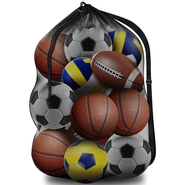 Bolsa de Ombro Grande para Esportes: Saco de Armazenamento Ideal para Basquete, Futebol, Voleibol e Natação