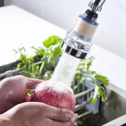 Baokemo-Universal Purificador de Água Filtro Torneira, 360 Rotativa, PP Algodão, Alta Densidade, Fit para Cozinha, Banheiro, Chuveiro, Casa - Image 3