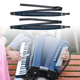 Cinto de ombro ajustável com fivelas para acordeão, arnês correias, acessórios para instrumentos musicais, 2 peças - Image 2