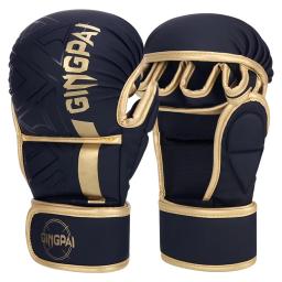 Luvas de boxe profissional MMA para homens e mulheres, metade do dedo Sandbag, equipamento de boxe engrossado, treinamento Muay Thai - Image 3