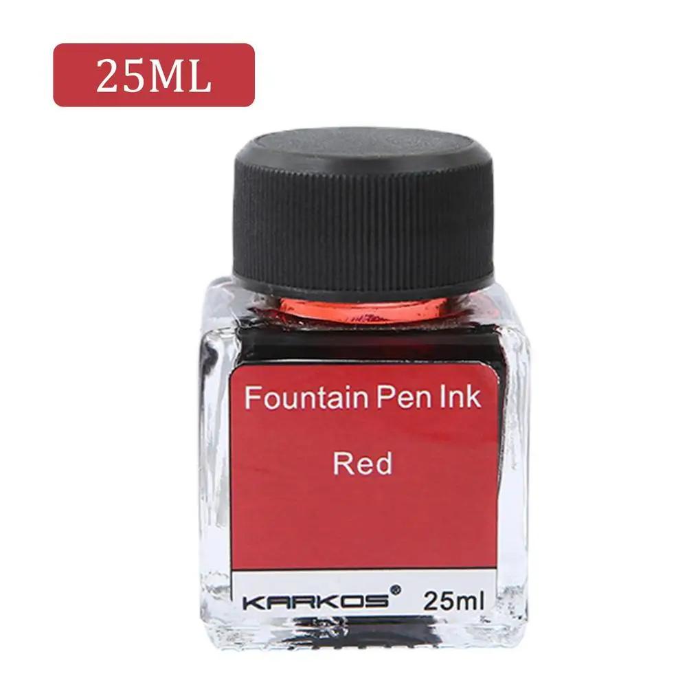 Caneta de caligrafia tinta 10 cores dip caligrafia caneta tintas caligrafista garrafa de tinta desenho escrita arte tinta para estudantes professores - Image 1