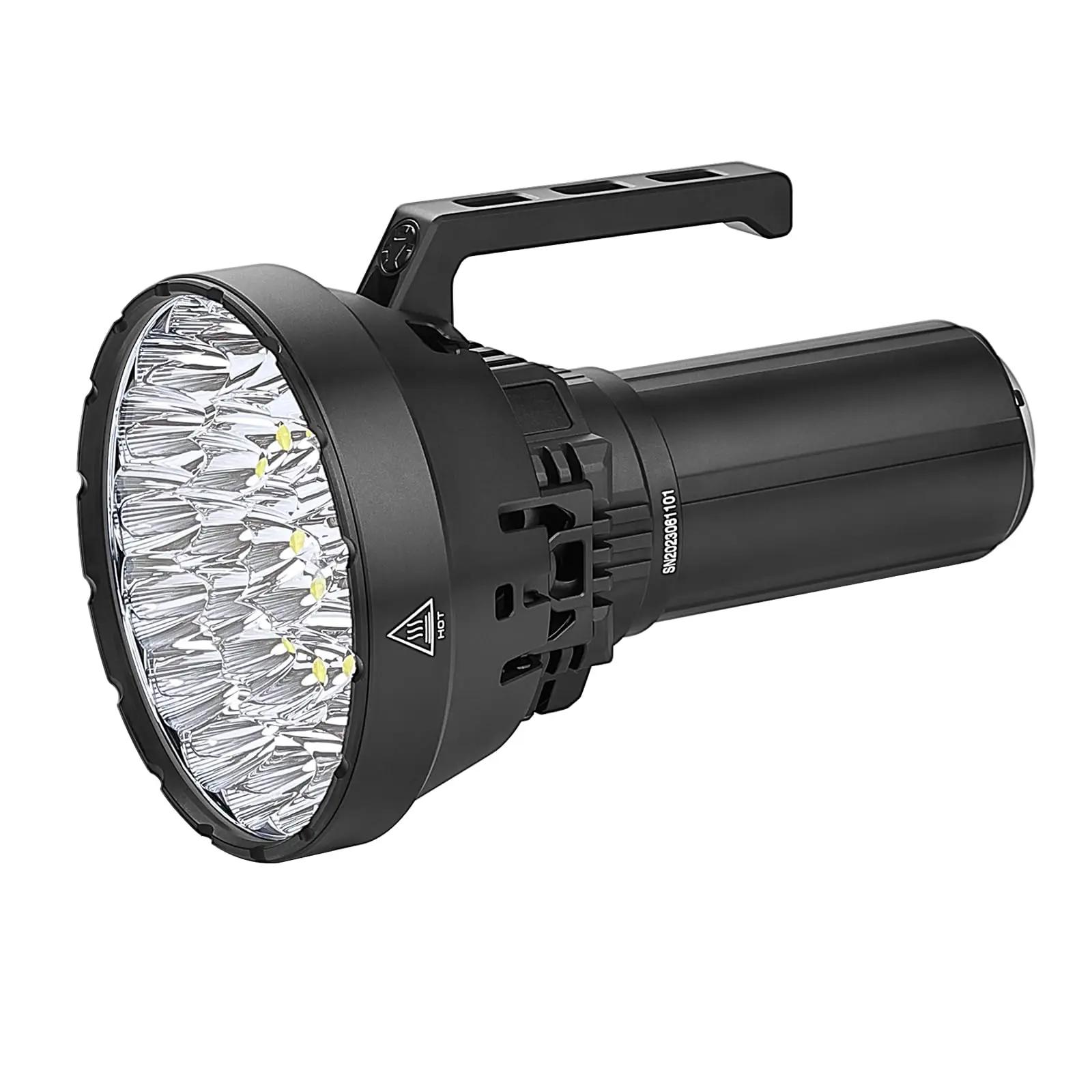 Lanterna mais brilhante IMALENT MS32 200.000 lúmens, Cree XHP70.2 LEDs Lanternas táticas de alto lúmen com 8 modos de recarga tipo C - Image 1