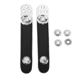 PU couro acordeão fole cinta titular, fecho correias, fole instrumento peças, acessórios, 2 pcs - Image 1