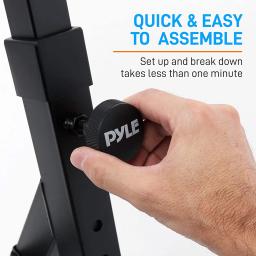 Heavy Duty Suporte de Teclado Dobrável, Z Design Digital Piano Stand, Resistente Reforçado, Se Encaixa 54-88 Teclas Pianos Elétricos - Image 5