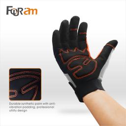 Luvas multiuso para homens e mulheres, mecânico utilitário, tela sensível ao toque de alta densidade, excelente aderência - Image 4