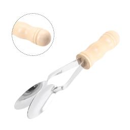 Instrumento de percussão com cabo de madeira, colher de diversão ou educação musical, 8 Polegada rodízios, grandes presentes - Image 1