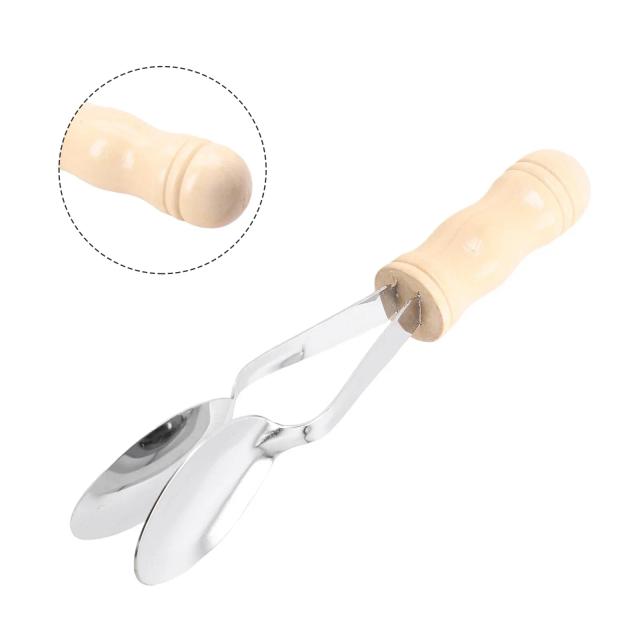 Percussão Criativa: Colher de Madeira Educativa de 8 Polegadas com Rodízios - O Presente Perfeito para a Música e Diversão
