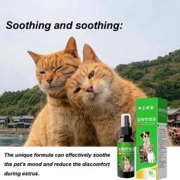 Líquido Calmante para Cães, Controle Emocional, Spray de Treinamento, Corrector Comportamento Pet, Seguro e Sedativo, 50ml - Image 3