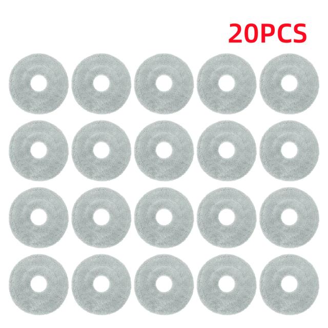 Ecovacs Deebot X1/X2/T10/T20/T30/T50/Dex86 Peças para Aspirador Robô: Escova Principal, Lateral, Filtro, Mop e Saco de Pó