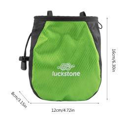 Saco giz para escalada, saco com fecho cordão para escalada academia, dropshipping ginástica - Image 6