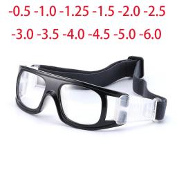Óculos de Proteção Anti-Colisão ao Ar Livre, Basquete, Futebol e Corrida, Prescrição Miopia,-0,5,-1,0,-1,5,-2,0 a-6 - Image 1