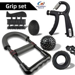 Cinco Dedo Grip Força Device Set, instrutor de pulso, Silicone, 5 peças - Image 1