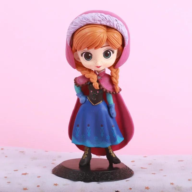 Disney Princess Snow White PVC Anime Dolls, Figuras de Elsa, Modelo Colecionável, Brinquedos para Crianças, Presentes de Aniversário, Decoração do feriado - Image 1