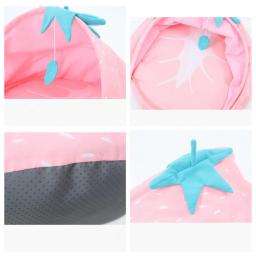 Cama para gato tenda suprimentos para animais de estimação acessórios filhote de cachorro pequeno cão cama esteira caverna kitty saco de dormir cesta móveis túnel canil - Image 3