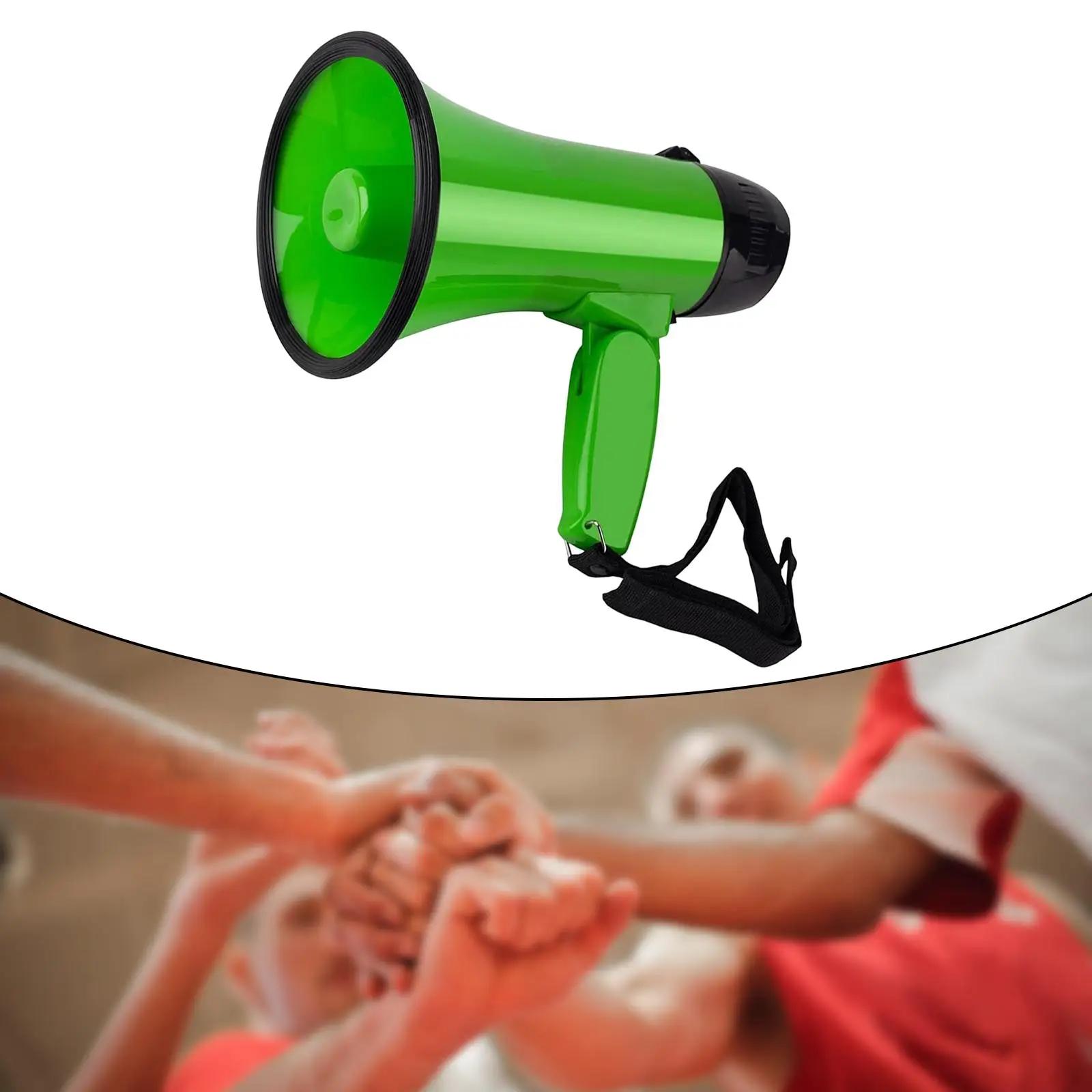 Gravação portátil megafone bullhorn para futebol, esportes ao ar livre, basquete - Image 3