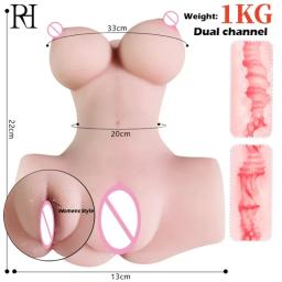 Vagina sexo boneca masturbadores masculinos sexy mulheres metade do corpo grande peito bunda real anal buceta brinquedos sexuais amor bonecas sexuais brinquedo adulto ваги facilita - Image 6