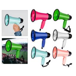 Bullhorn Megafone Speaker Alarme para Futebol, Megafone Voz Leve - Image 4